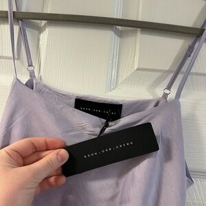 Know One Cares Lavender Cami Top